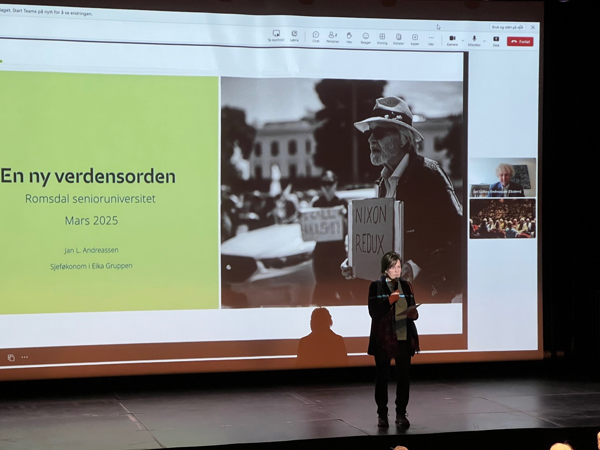 Tankevekkende om økonomi i en verden i endring